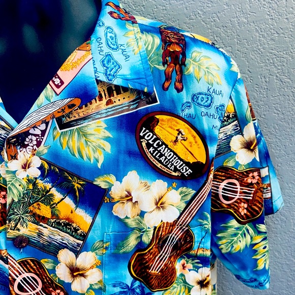 High Surf Vintage Hawaiian Shirt - L - Picture 3 of 7